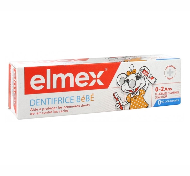 Elmex Bébé 0-2 Ans Dentifrice 50ml